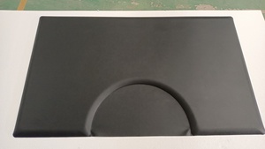 Tapis de sol de salon personnalisés avec logo, anti-fatigue, en PVC/PU, pour postes de barbier, lavables, modernes, pour coiffeurs et salons de coiffure - Grande Vente - Product Image 3