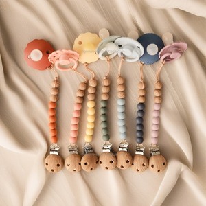 2025 nuovi prodotti personalizzati per bambini BPA Free supporto per ciuccio neonato Clip per bambino e bambina in Silicone manichino ciuccio Clip