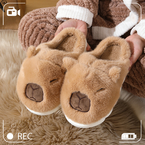 Nuevo Producto: Pantuflas Cálidas de Invierno para el Hogar, con Punta Cerrada, de Felpa Suave y Antideslizantes, de Fabricantes de Pantuflas, con Precio de Fábrica - Product Image 3