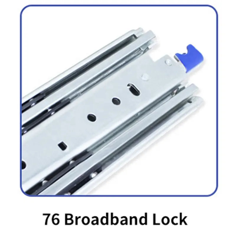 SNEIDA 1.200mm 227kg(500lbs) Ladekapazität 76mm Ein-/Ausschließen Schwerlast vollständige Erweiterung Schubladen Schienen