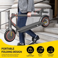 Scooter eléctrico de largo alcance para adultos, patinete eléctrico plegable, trottinette rápido, almacén del Reino Unido y La UE
