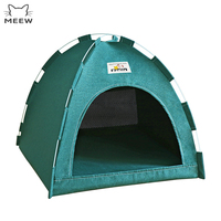 Tente pour animaux de compagnie transfrontalière, lit pour chien et chat toutes saisons, tapis rafraîchissant d'été, maison pliable respirante pour animaux de compagnie pour usage intérieur et extérieur