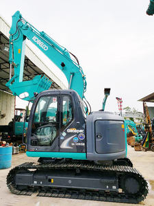 Excavadora hidráulica sobre orugas Kobelco SK135SR Precio bajo Excavadora original japonesa Kobelco SK135SR con buenas condiciones - Product Image 6