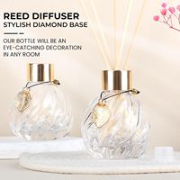 Bouteille d'aromathérapie Bouteilles vides de diffuseur de roseau Bouteille de parfum pour la maison et le bureau