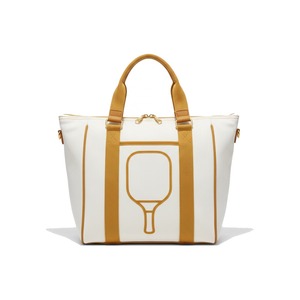 Sac fourre-tout en toile fine tissée Heritage pour club de pickleball, capacité 2 raquettes, logo personnalisé, vente en gros, sac de sport pour tennis et padel - Product Image 1
