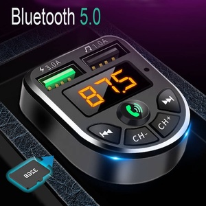 Modulateur mini audio odio mains libres chargeur de <span class=keywords><strong>voiture</strong></span> transmetteur fm led <span class=keywords><strong>bluetooth</strong></span> <span class=keywords><strong>voiture</strong></span> usb lecteur mp3 pour <span class=keywords><strong>voiture</strong></span> mp3 - Product Image 2