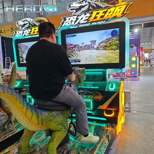 <span class=keywords><strong>Simulateur</strong></span> de mouvement HEROVR Dynamic Dinosaur VR Ride avec jeu de tir pour centre de divertissement intérieur - Product Image 1