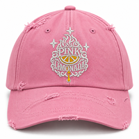 Casquettes de baseball unisexe en coton vieilli de haute qualité, 6 panneaux, broderie en relief motif léopard, visière incurvée réglable, décontractées pour l'extérieur