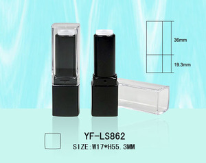 Étui à rouge à lèvres carré magnétique de luxe en or blanc, conteneur cosmétique vide personnalisé, emballage de rouge à lèvres à fermeture magnétique - Product Image 6