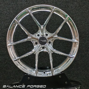 Rines Forjados Pulidos P101SC Estilo Cóncavo 5x112 5x120 de 19 20 21 22 23 Pulgadas con Ajuste Escalonado para <span class=keywords><strong>BMW</strong></span> F80 G80 M3 F82 G82 M4 F90 - Product Image 1