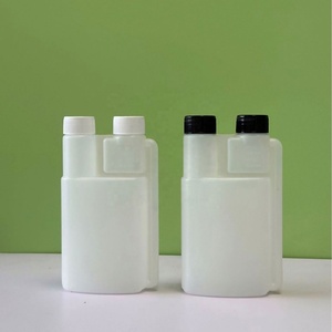 Dispensador de Plástico HDPE de 500 ml, Botella de Doble Cuello con Dosificador Doble - Product Image 6