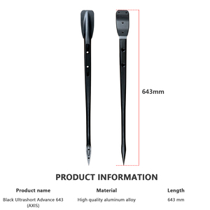 Fuselage en aluminium AXIS 643mm Advance Ultrashort Hydrofoil pour système de pompe de surf aile hydrofoil en eaux océaniques - Product Image 2