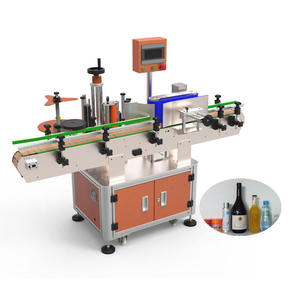 Elektrische Dubbelzijdige Automatische Etiketteermachine Voor Ronde Flessen Datum Print Touchscreen Bestuurd Met Kern Motor Component - Product Image 6