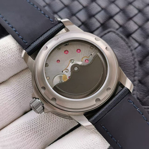 Reloj de pulsera para hombre, edición limitada, personalizado, con esfera azul profundo, caja de acero satinado, luminoso, profesional, automático, mecánico, de élite - Product Image 5