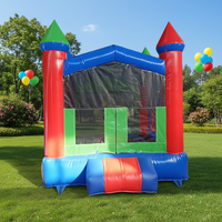 Mini château gonflable d'extérieur 3m*3m avec toit, petit château gonflable pour enfants, aire de jeux gonflable à vendre