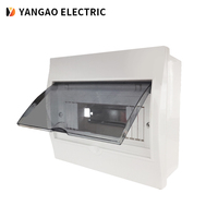 Boîte de distribution électrique YanGao A01 12 voies, étanche, bleue, IP30, en plastique, pour intérieur