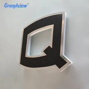 Factory Professional Custom Store Name Design Board 3D backlit logo Led letters Channel letters Establish Led letters