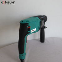 KONSUN 83420 Perceuse à percussion rotative électrique multifonctionnelle de qualité professionnelle avec 26 mm 2-26 et 800 W
