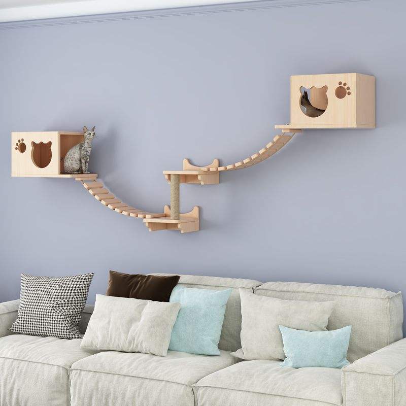 Paquet 2-Couleur bois naturel