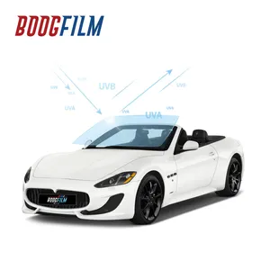 ฟิล์มกรองสีหน้าต่างรถยนต์ Boogway ฟิล์มติดรถยนต์ทนทานและมีสไตล์เพื่อความเป็นส่วนตัวและการป้องกันรังสียูวีที่ดีขึ้น