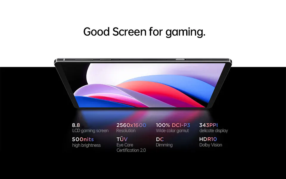 Lenovo Legion Y700 Gaming Pad tablet 8.8 Inch 120Hz 8+128G/12+256G Snapdragon 870 Octa Core 45W SuperCharge 6550mAh Android 11