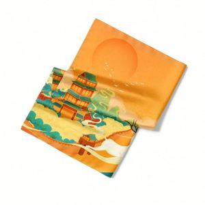 Pañuelos de Seda para Mujer, Elegantes Pañuelos de Seda para la Cabeza, Pañuelos de Seda Personalizados, Servicio de Etiquetado Privado para Distribuidores Globales - Product Image 5