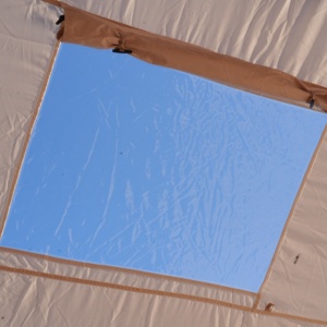 Tenda Gonfiabile Estiva per Famiglie da <span class=keywords><strong>5</strong></span>-8 Persone, 12 Metri Quadrati, Confortevole, con Tetto Alto, per Campeggio all'Aperto - Product Image 3