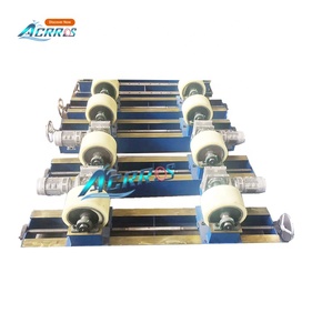 Réducteur de moulinet cycloïde diamètre 3000mm vis sans fin 5 tonnes rotateur de soudage de tuyau mécanique réglable avec rouleau en PU - Product Image 6