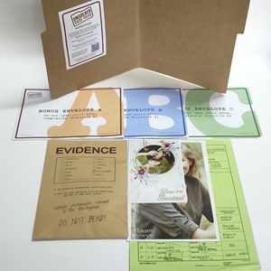 YSJ Factory Custom Party ragioning giochi da tavolo crimine omicidio mistero Detective case file <span class=keywords><strong>gioco</strong></span> per adulti - Product Image 2