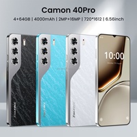 ZNNXECC Camon 40Pro 2025 Sekiz Çekirdekli LTE Android Cep Telefonu 6.6" LCD Ekran 90Hz Çift SIM Kart 4+64GB Hızlı Şarj İspanyolca