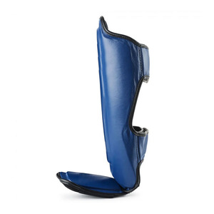 Hot Selling Custom Logo Breathable Hook & Loop Closure Kick Boxing Grappling Shin <b>Pads</b> With Comprehensive Protection Shin Guards - Product Image 6