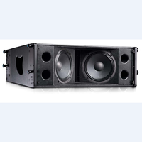 Réseau passif 3 voies 28 v, système Pa 2x6.5 pouces avec boîte de haut-parleur, gamme de lignes de caisson de basses
