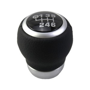 Car Gear <b>Knob</b> Leather Red And Black 6 Speed Manual Transmission <b>Shift</b> <b>Knob</b> For Subaru Ergonomic Design - Product Image 4