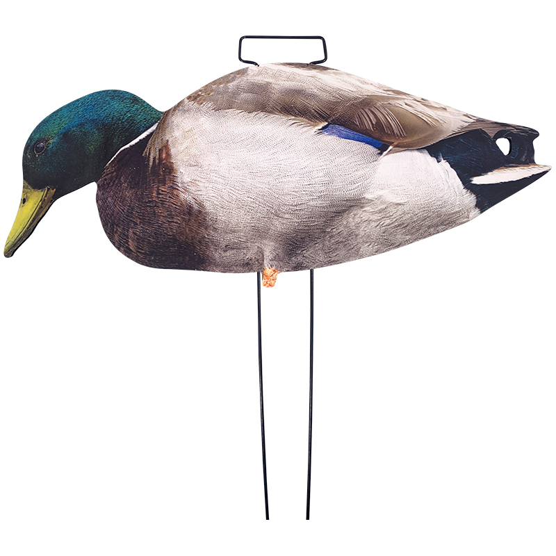 SQ318-1 señuelo de pato mallrd verde