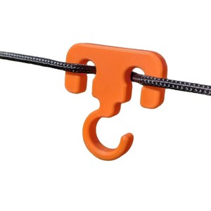 Portable Camping Rope <b>Hook</b> Multifunctional Plastic Hanging <b>Hook</b> For Outdoor Tent Clothes Hanging - Product Image 1
