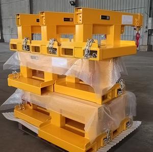 Depo malzemesi kaldırma için teleskopik forklift pergel kol ayarlanabilir çelik vinç bomu - Product Image 2