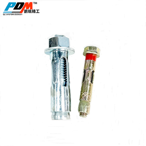 Ancres à coin personnalisées OEM pour l'expansion des usines chinoises, en acier inoxydable et acier au carbone, pour béton, finition zinc jaune - Product Image 4