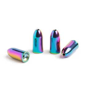 Bán Buôn Tùy Chỉnh Chuyên Nghiệp 3/4 Oz 1 Oz Số Lượng Lớn Bass Bullet Câu Cá Sinker Không Có Chip Tungsten Worm Trọng Lượng Cho Sông Câu Cá - Product Image 2