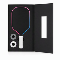 Boîte à livres avec doublure en éponge pour ensemble de raquettes 45*24.5*5 cm Emballage cadeau haut de gamme Fabricant en gros