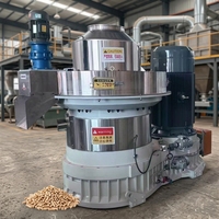 Pengfan Presse à granulés verticale à matrice annulaire certifiée CE pour lignes de production de granulés de bois agricoles, biomasse, paille et sciure de bois, haute productivité