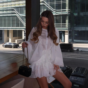 Ropa de Mujer para Primavera y Verano, Nueva <span class=keywords><strong>Falda</strong></span> con Volantes Laminados, Cómoda y Combinable con Todo - Product Image 4