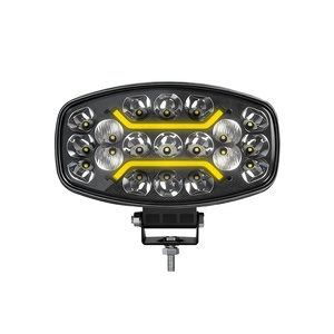 Reflector LED de 9 Pulgadas para Camión, Remolque, 4x4, IP67, Resistente al Agua, Faro Auxiliar de Techo, Parrilla Blanca de Larga Distancia - Product Image 1