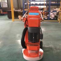 Machine à meuler les sols en béton 11KW/15KW 380V avec moteur Honda, polisseuse planétaire manuelle robuste pour l'élimination des revêtements époxy