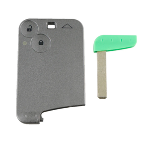 Chất lượng cao 2 nút điều khiển từ xa Xe thẻ vỏ chìa khóa cho Renault Laguna espace Keyless nhập trường hợp thay thế - Product Image 5