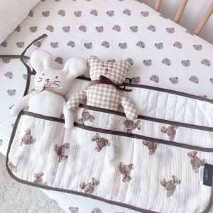 Treo bé giường tổ chức với 6 túi, thay đổi bảng tổ chức, vườn ươm tổ chức túi cho tã, đồ chơi - Product Image 3