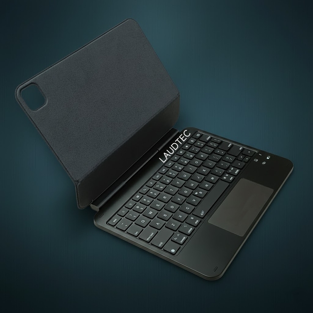 New Custom for Smart Backlit Touchpad Ultra Thin Full Size Waterproof Keyboard Case Trackpad Magnetic iPad Pro 11'' Case
