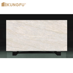 Kungfu đá Jumbo Kích thước Taj mAh in nhân tạo Quartz đá slab bàn Vanity bảng Tops nhà bếp đảo Top - Product Image 1