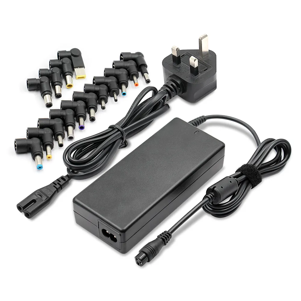 90W Laptop AC Charger Universal Power Adapter for Asus HP Lenovo Samsung 15V-20V