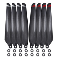 Hélices en carbone haute performance Black Horse pour drone XPeng P40 à pointe relevée et pliable XP2020