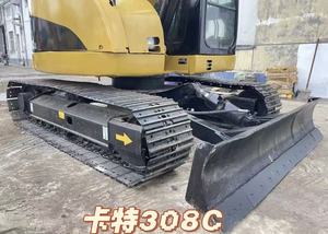 รถขุดตีนตะขาบขนาดเล็ก Caterpillar 308C มือสอง รุ่น Stage IIIA ชั่วโมงการใช้งานต่ำ เหมาะสำหรับการส่งออกไปยังแอฟริกาและเอเชียตะวันออกเฉียงใต้ - Product Image 6